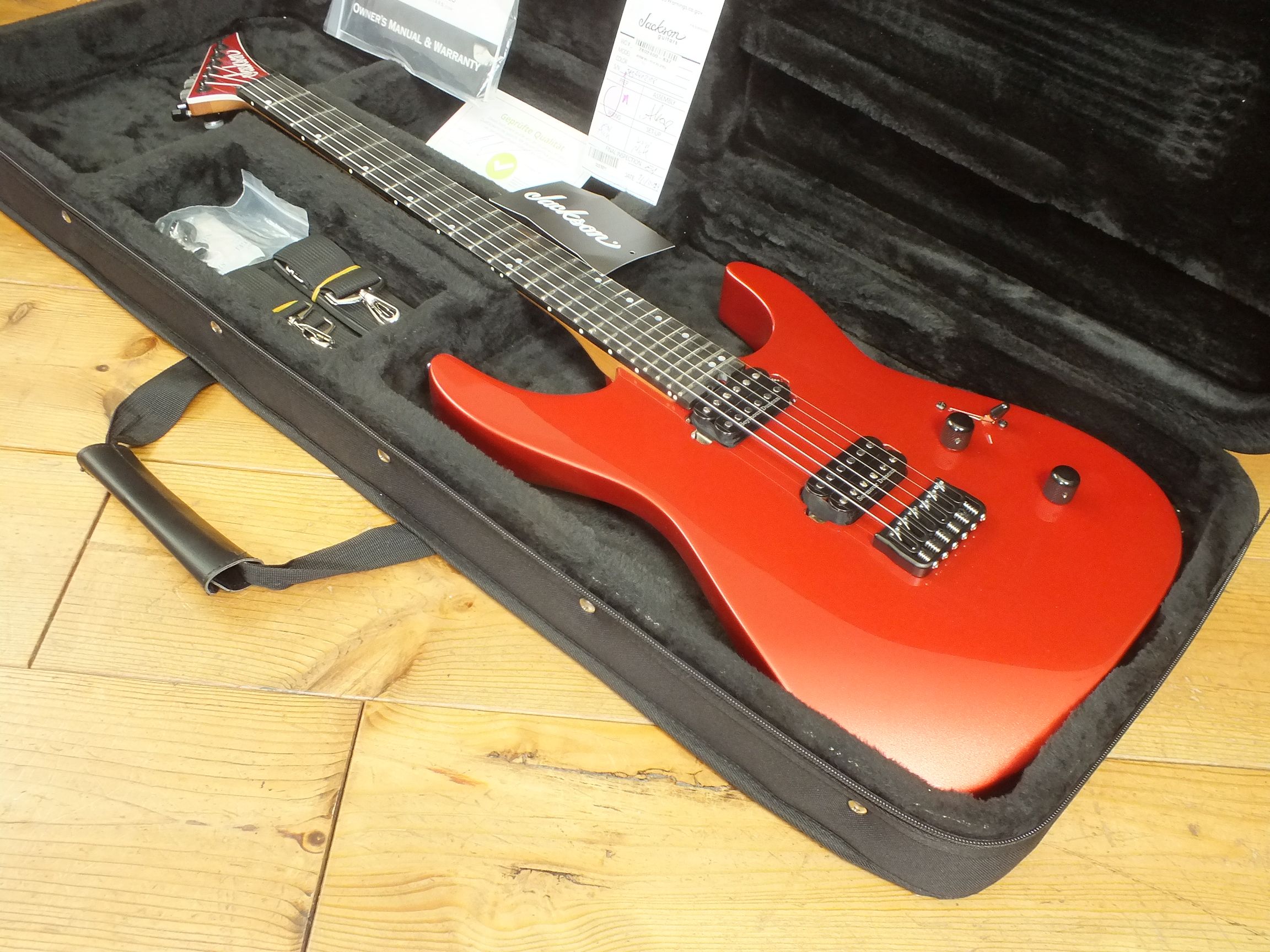 Jackson Virtuoso American Series HT Red Crystal 2024