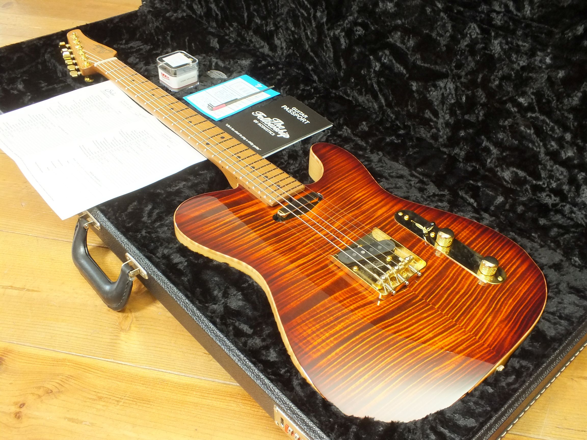Suhr Custom T Flamed Maple Andre Nieri Inspired 2019