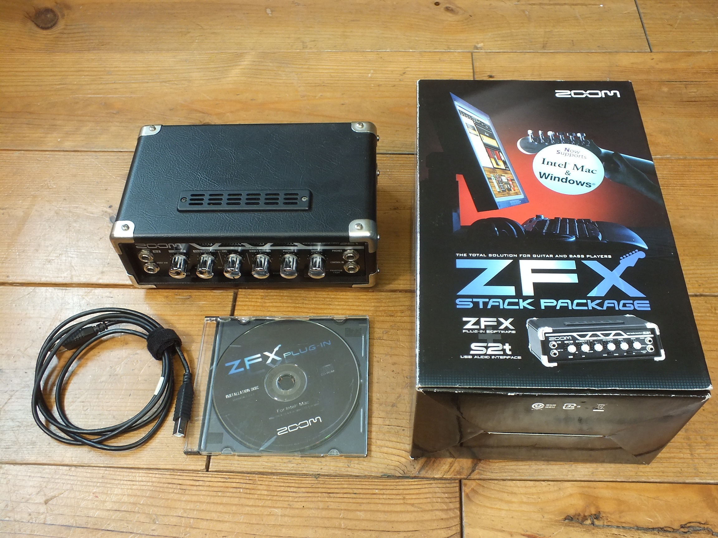 Zoom ZFX S2t Stack Package USB Audio Interface