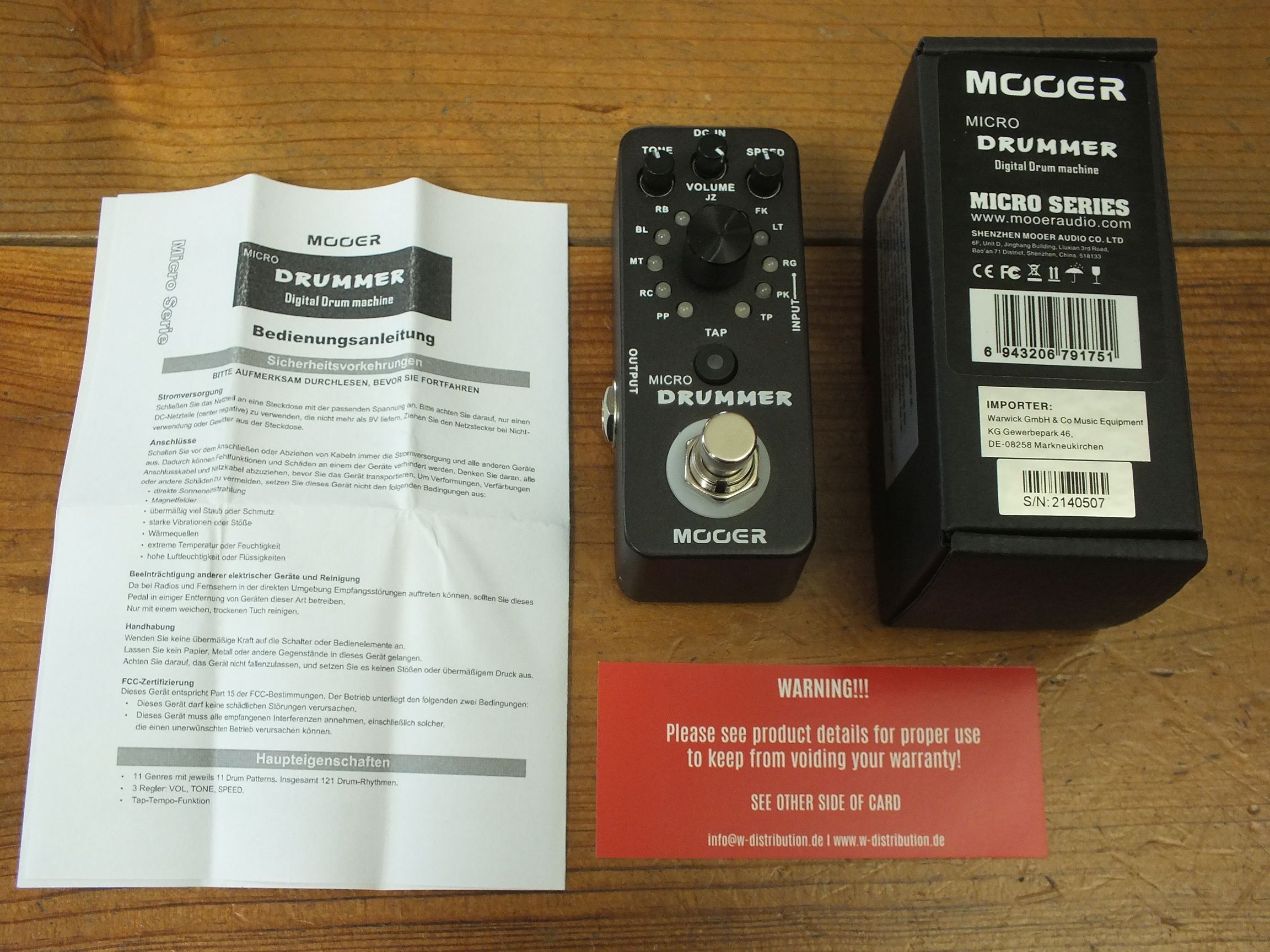 Mooer Micro Drummer