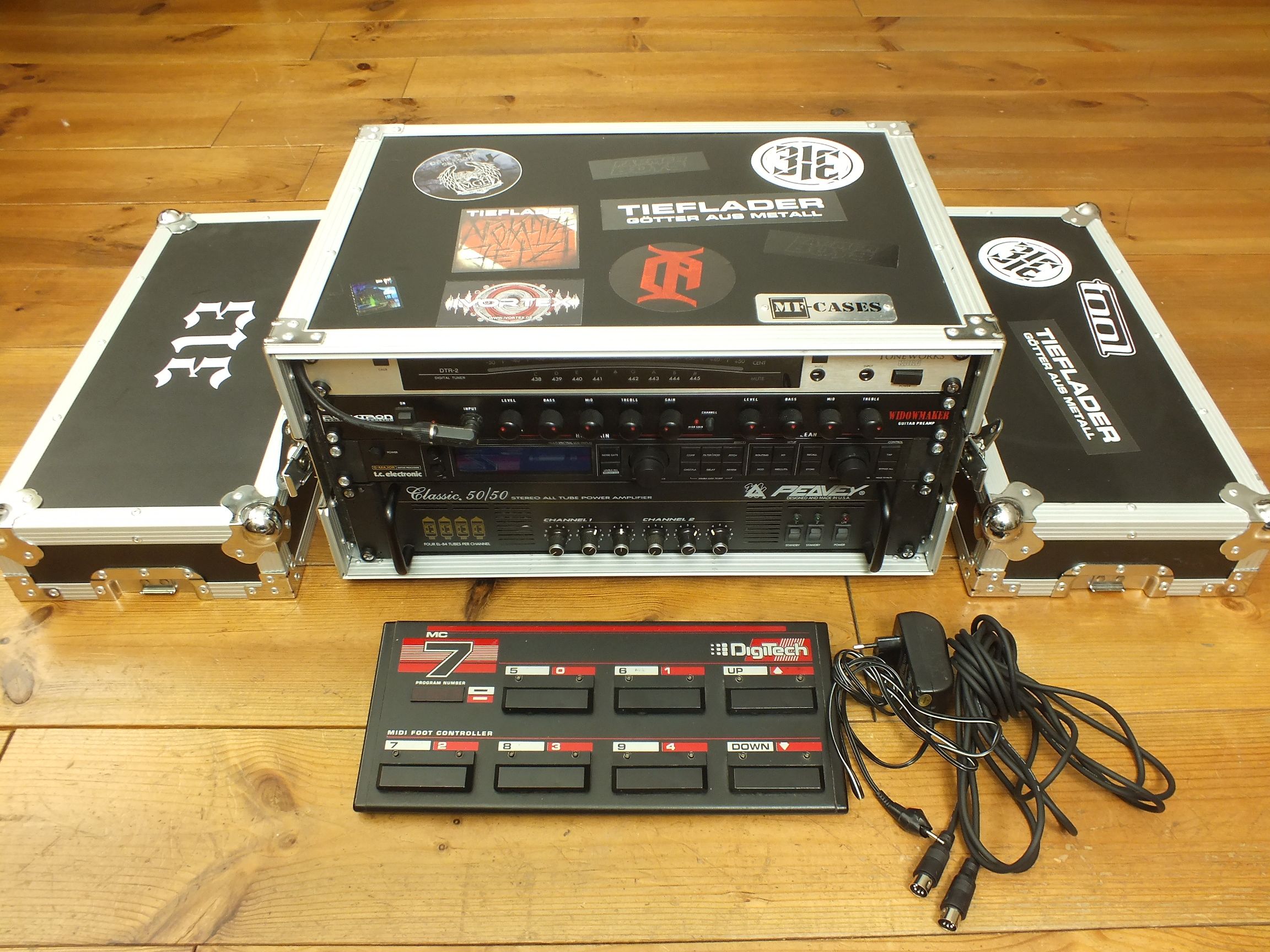 Gitarren Komplett-Rack - Peavey / Rocktron / TC Electronic...