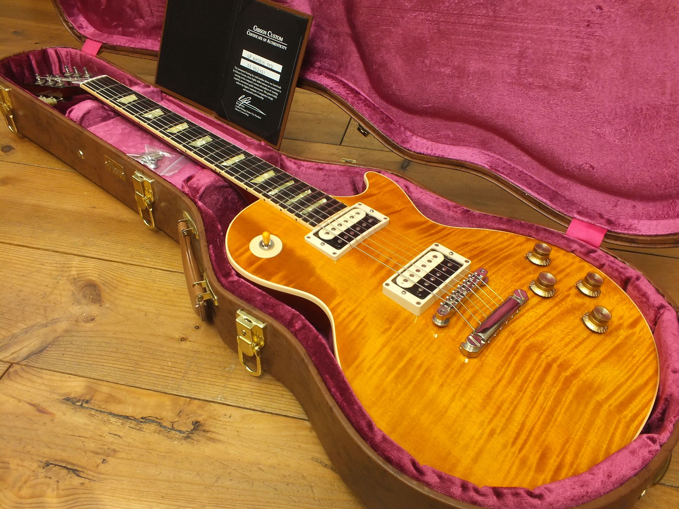 Gibson Les Paul Axcess Custom Shop 2014 * Duncan Slash APH 2 Pickups