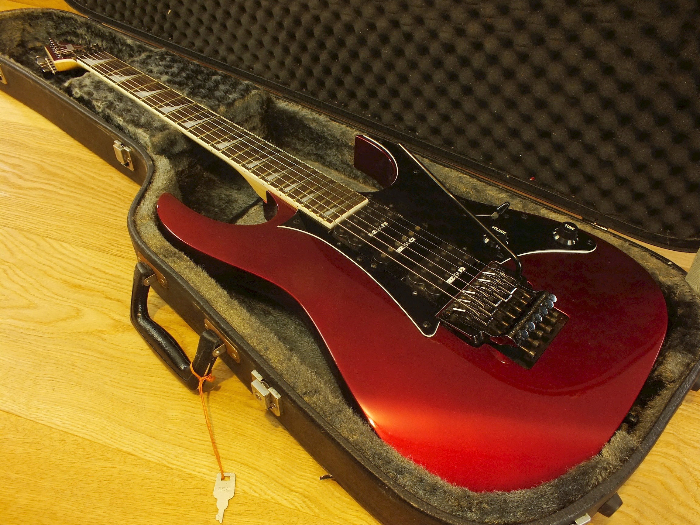 Ibanez RG 750 Ruby Red Japan 1991 * Mint Condition