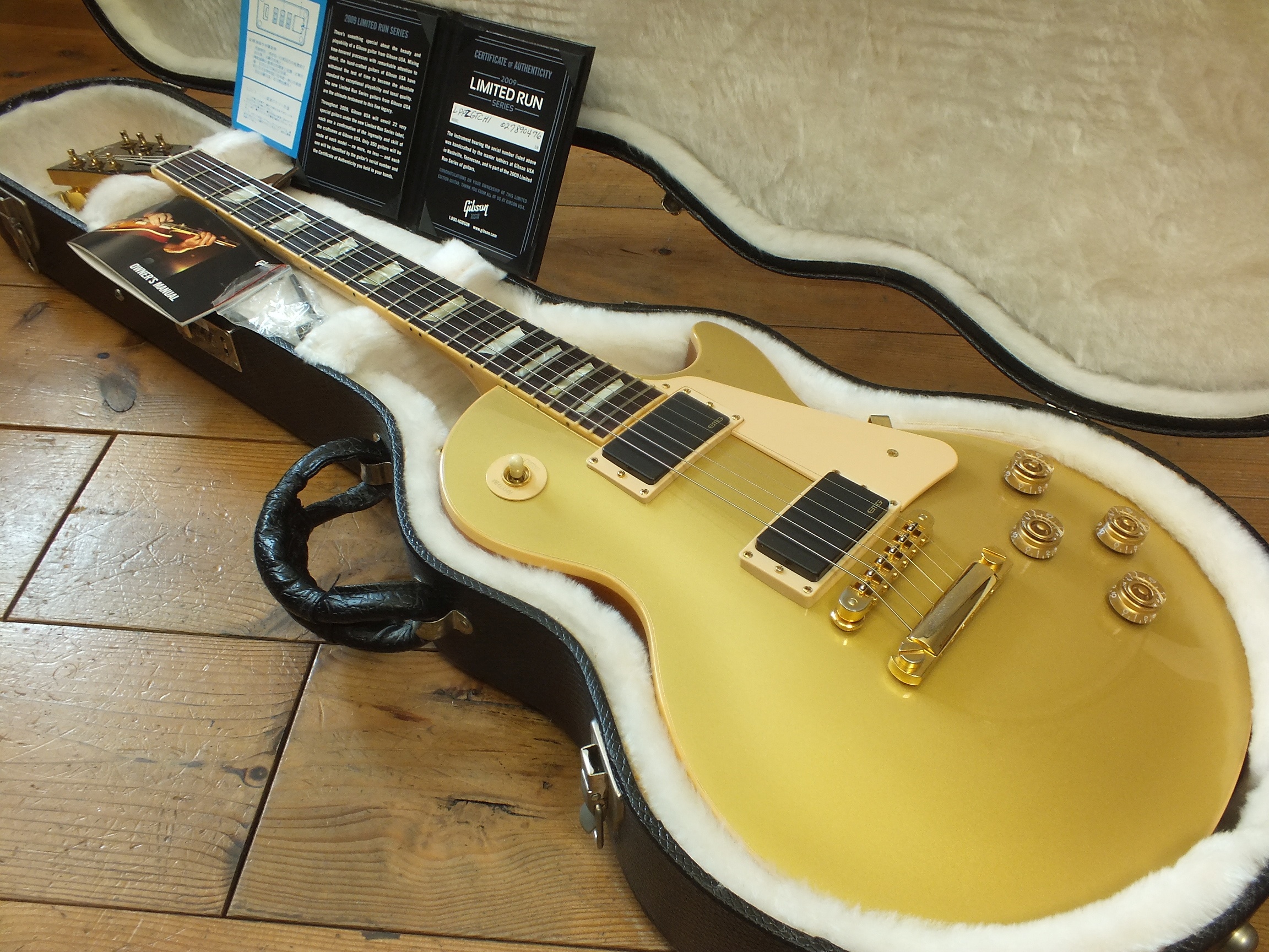 Gibson Les Paul Goldtop L.R. Baggs Piezo / EMG 85 Limited Run 2009