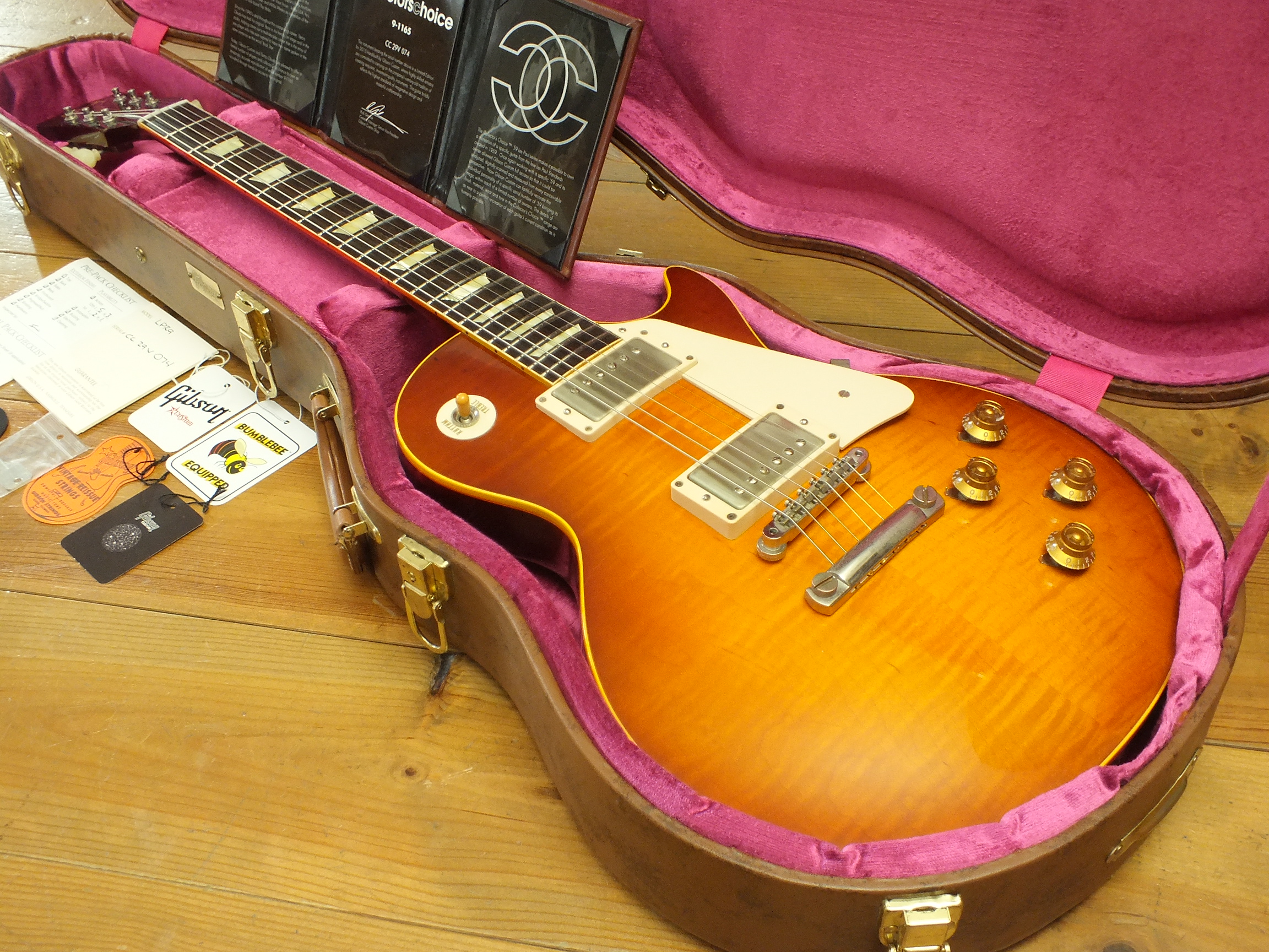 Gibson Les Paul Standard 59 Reissue Custom Shop Collector's Choice #29 Tami Okuda Burst VOS