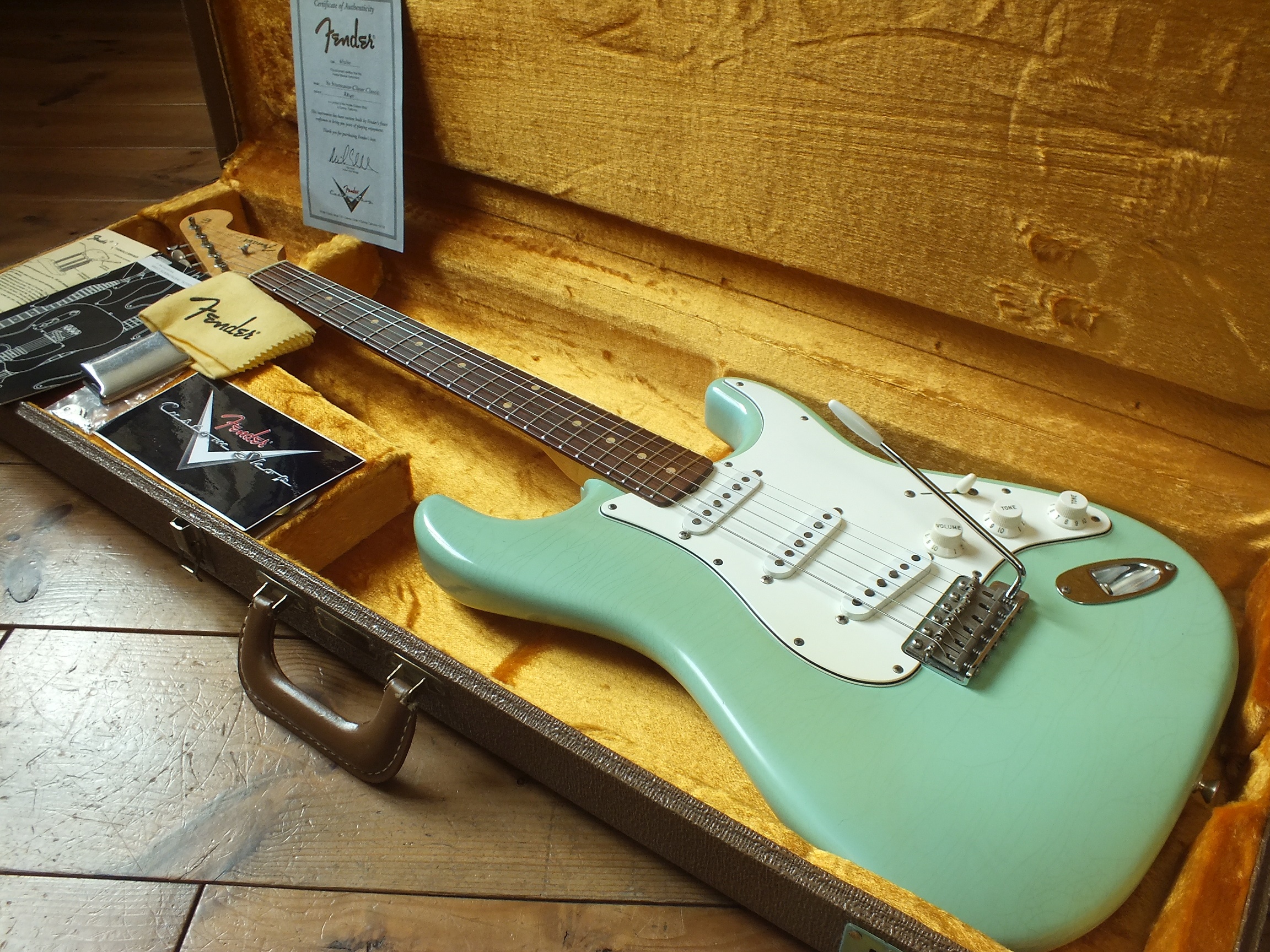 Fender Stratocaster 60 Closet Classic Seafoam Green Custom Shop 2000
