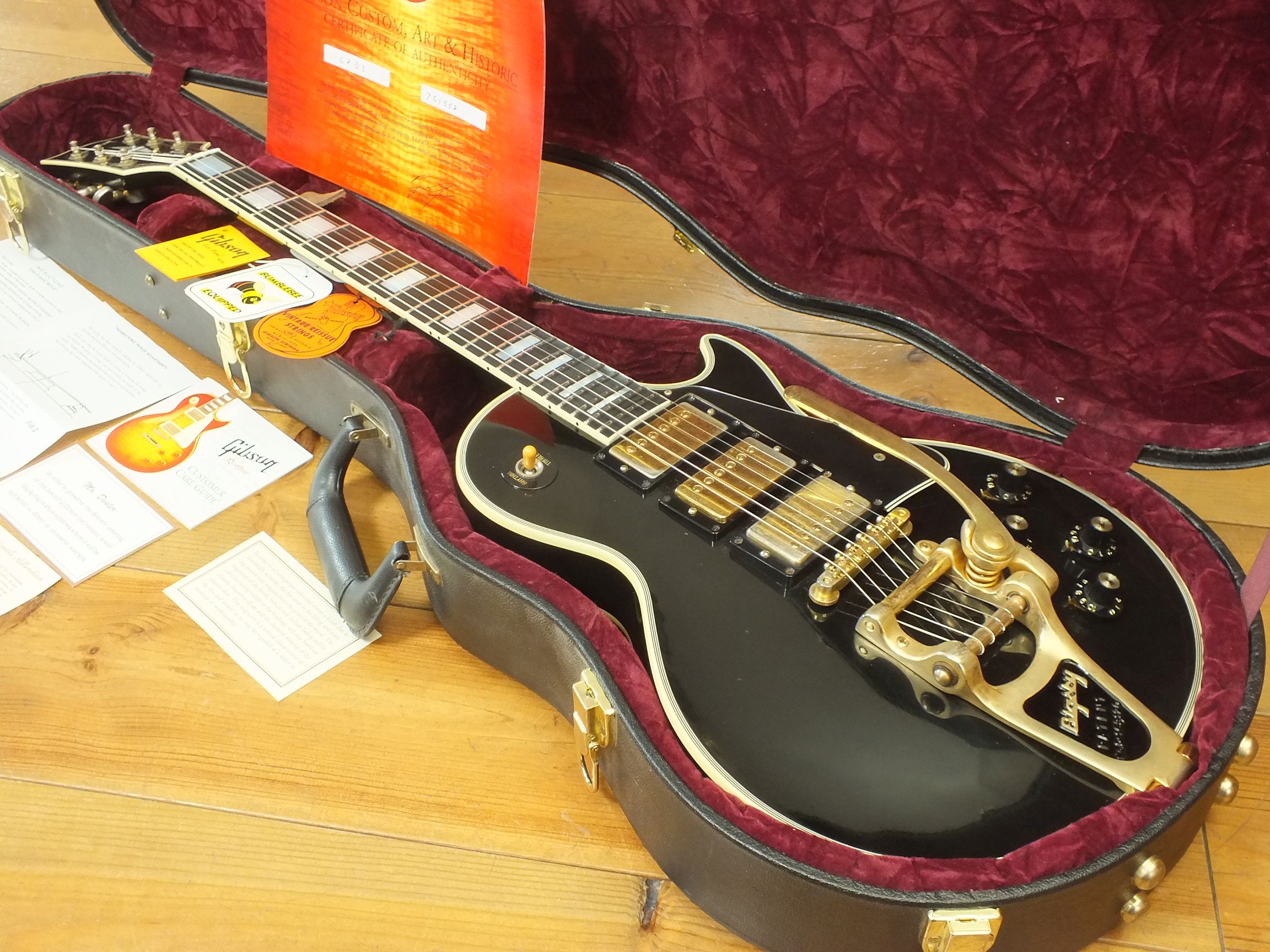 Gibson Les Paul Custom 57 3-PU B3 VOS Custom Shop Bigsby 2006