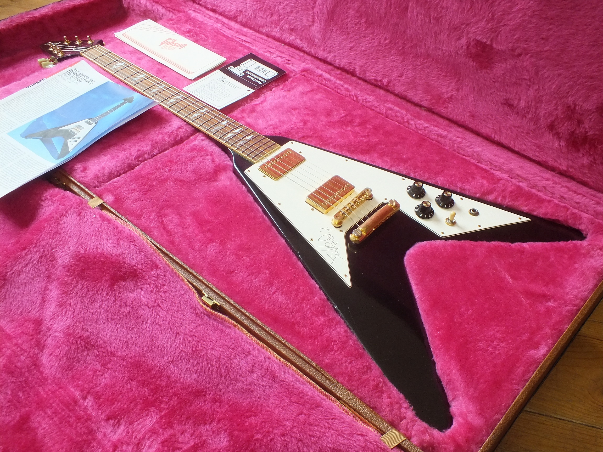 Gibson Flying V Jimi Hendrix Hall of Fame Limited Edition 1991