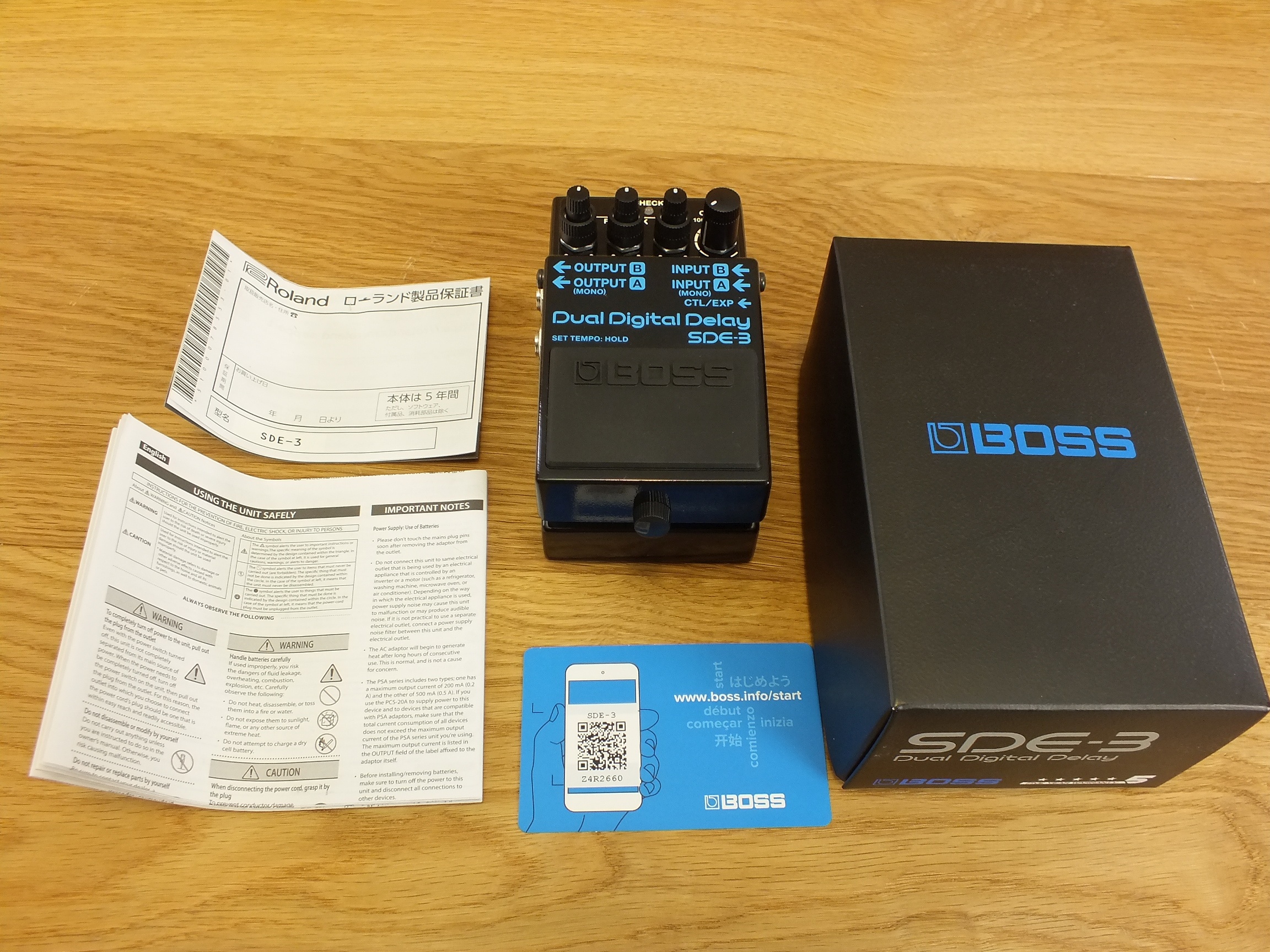 BOSS SDE-3 Dual Digital Delay