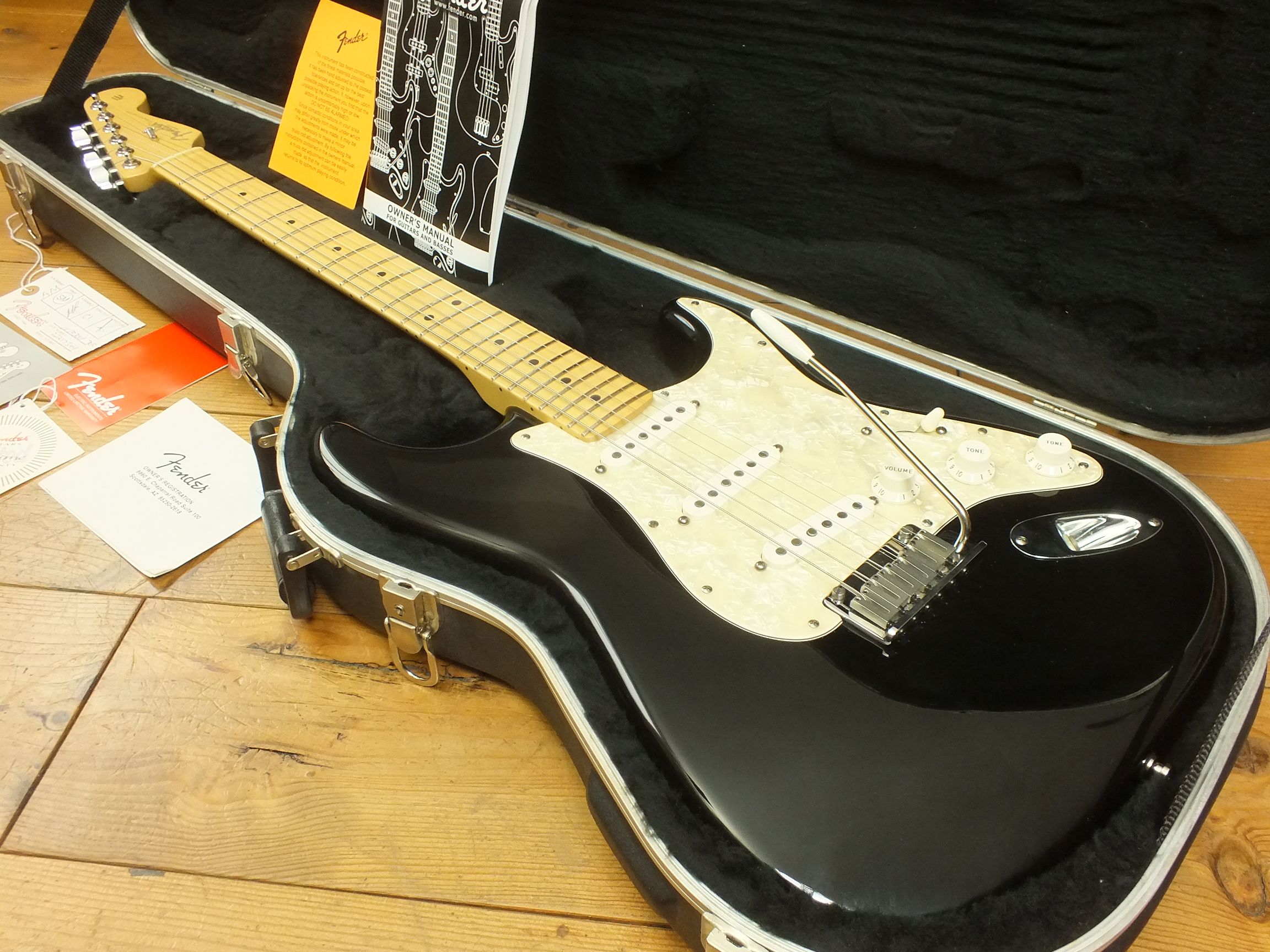 Fender Stratocaster American Texas Special Black 2002