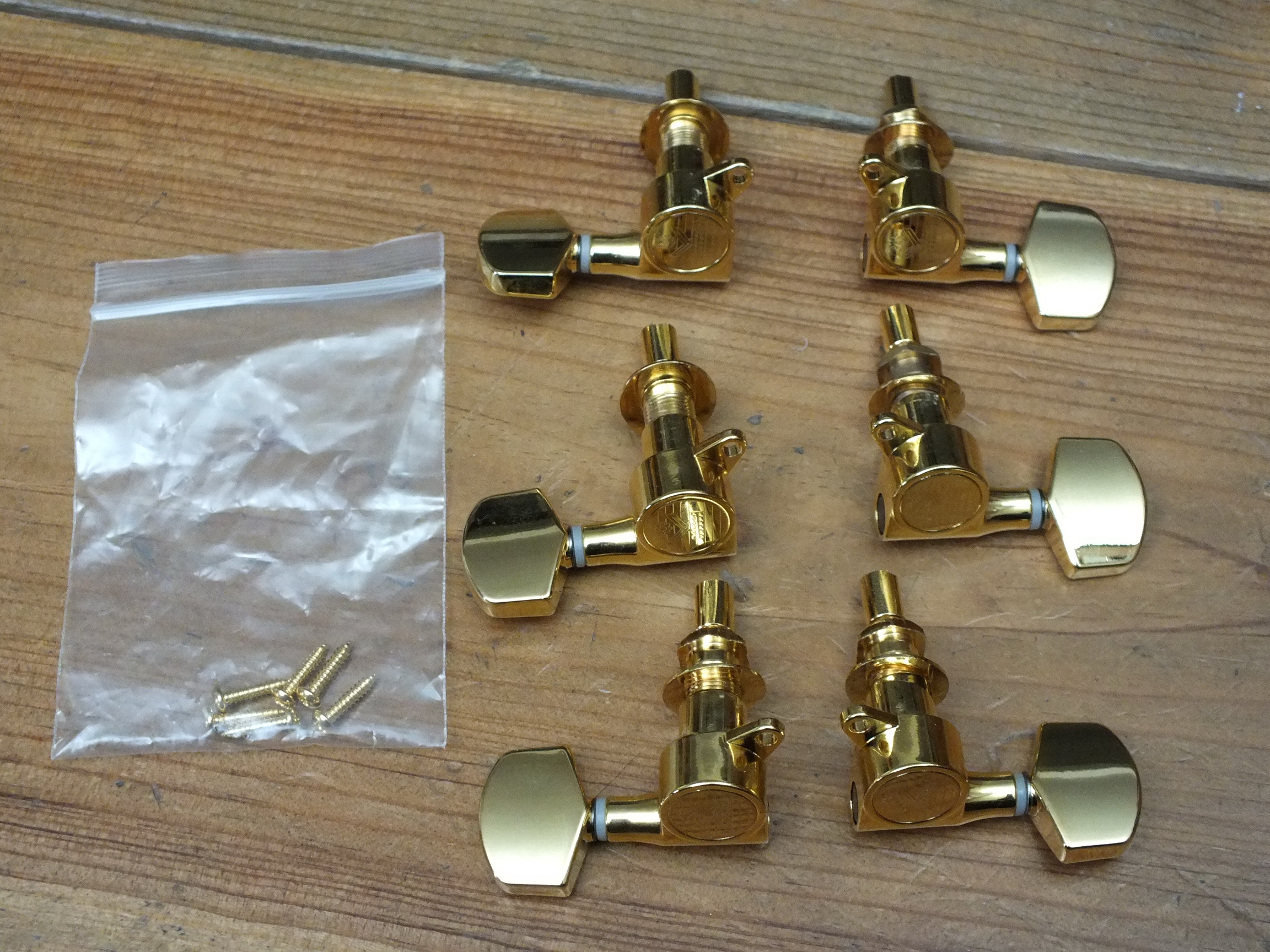 Kluson Locking Tuners 3L/3R Gold