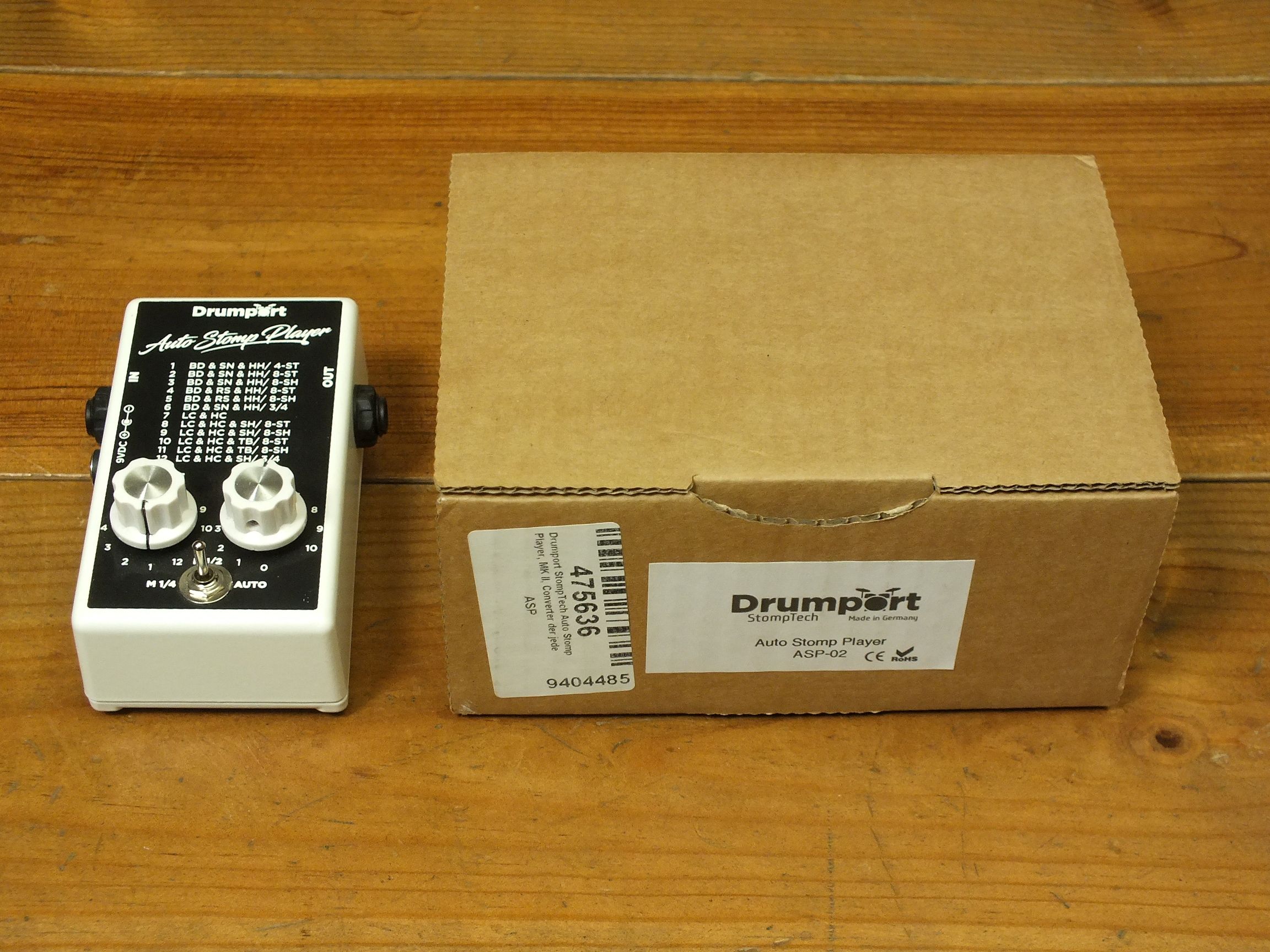 Drumport StompTech Auto Stomp Player MK II